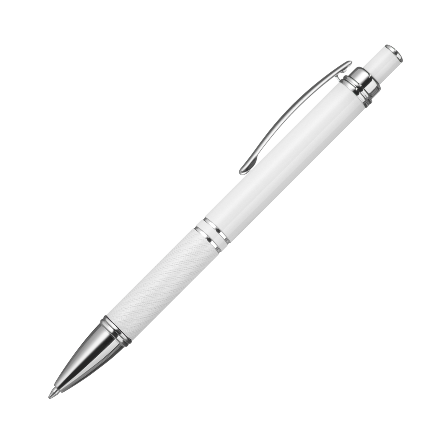 Шариковая ручка Crocus, белая