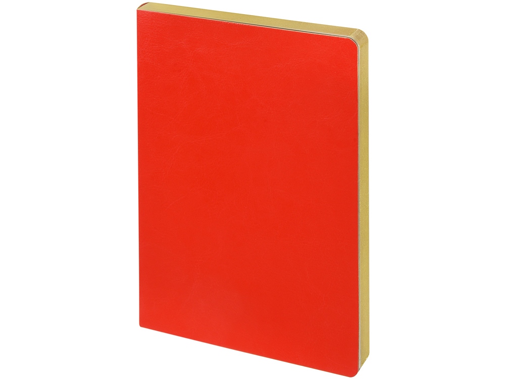 Ежедневник недатированный А5 Megapolis Nebraska Flex, красный с золотым обрезом (Р)