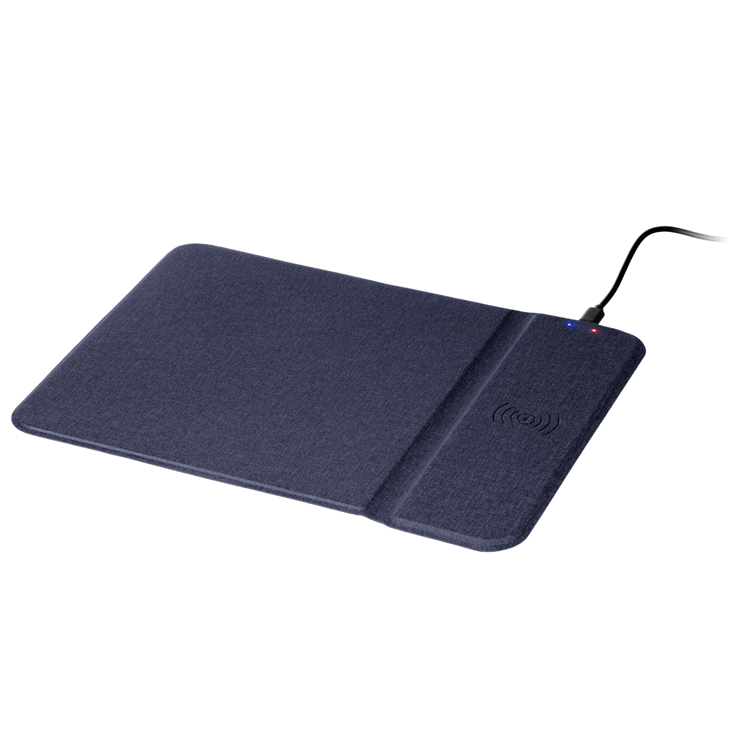 Коврик для мыши с беспроводным зарядным устройством 15W Honor, синий