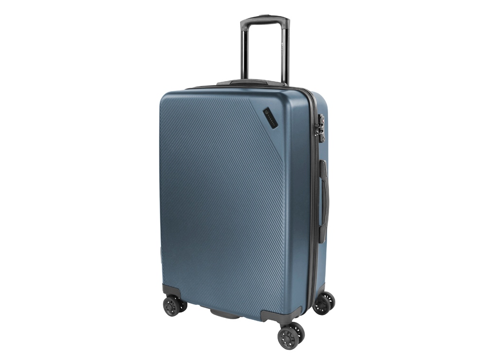 Чемодан BUGATTI КАЛЛИСТО | KALLISTO, синий, АБС-пластик, 44,5х26х63,5 см, 65 л