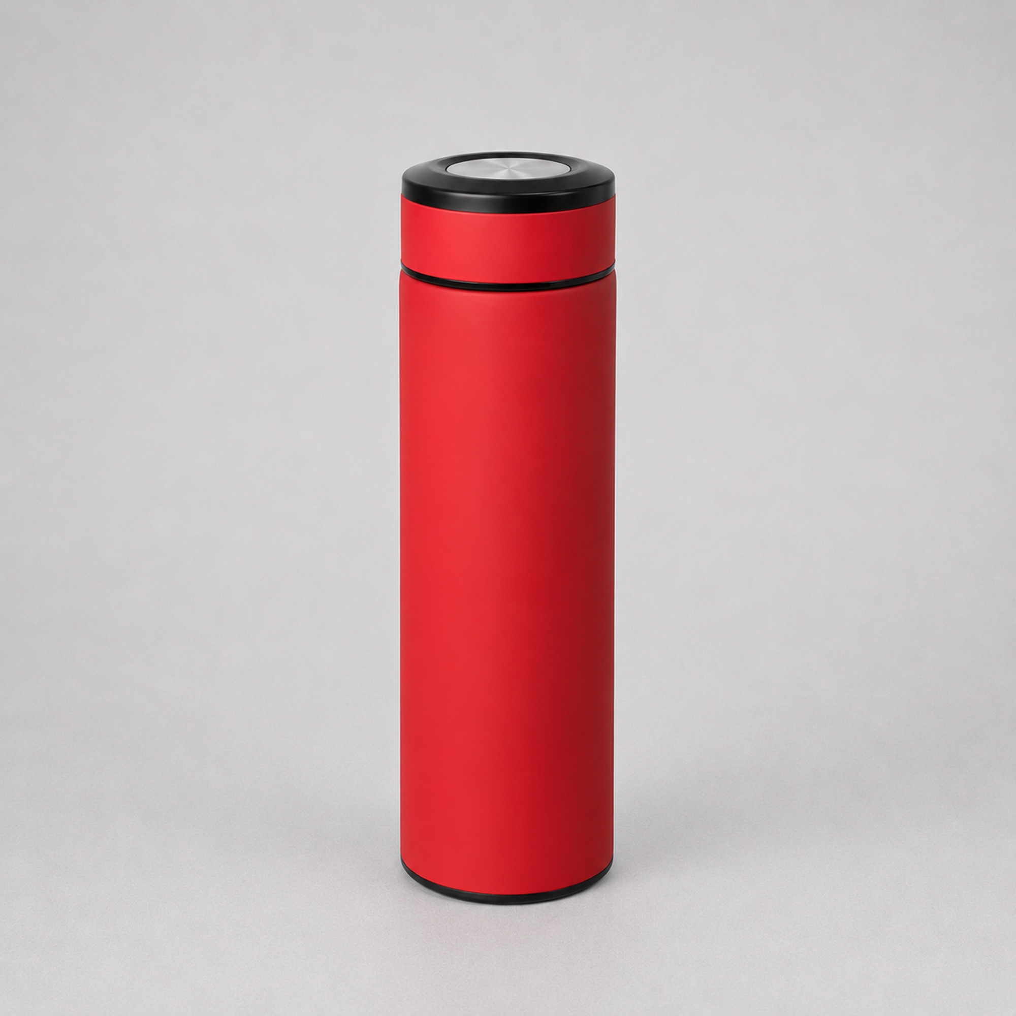 Вакуумный термос Vacuum Flask C1, soft touch, 420мл, красный
