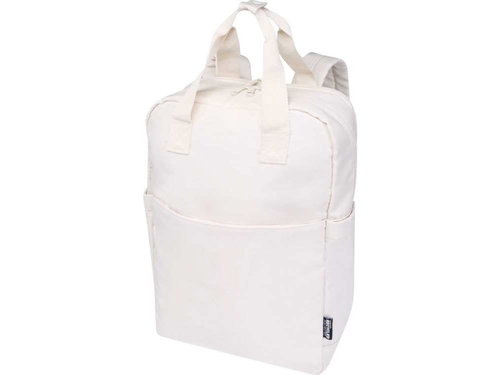 Трип 14 Эви рюкзак для ноутбука из переработанного материала объемом 9 л, кремовый
