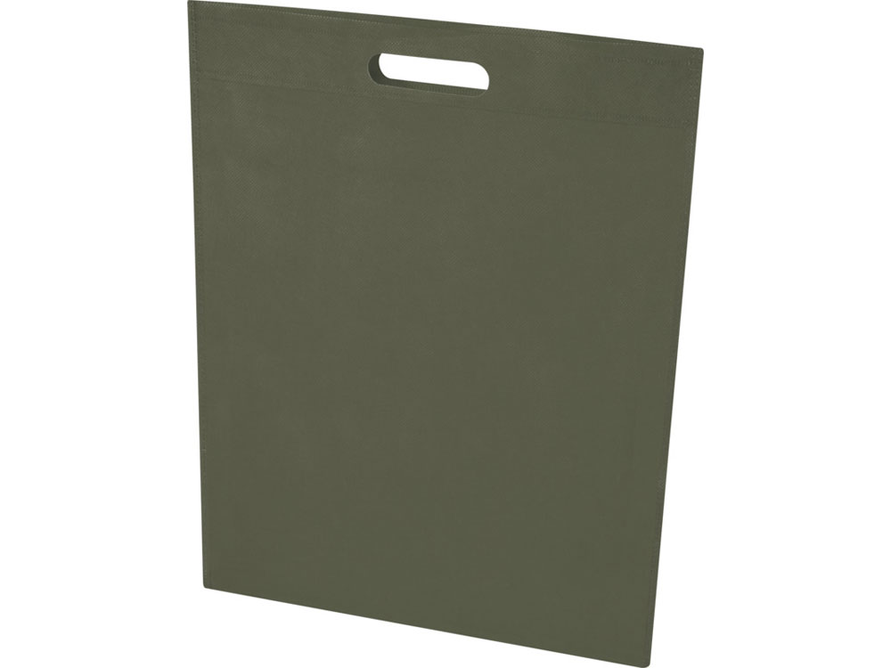 Экосил эко-сумка из нетканого материала из переработанных материалов по стандарту GRS объемом 5 л, зеленый лесной