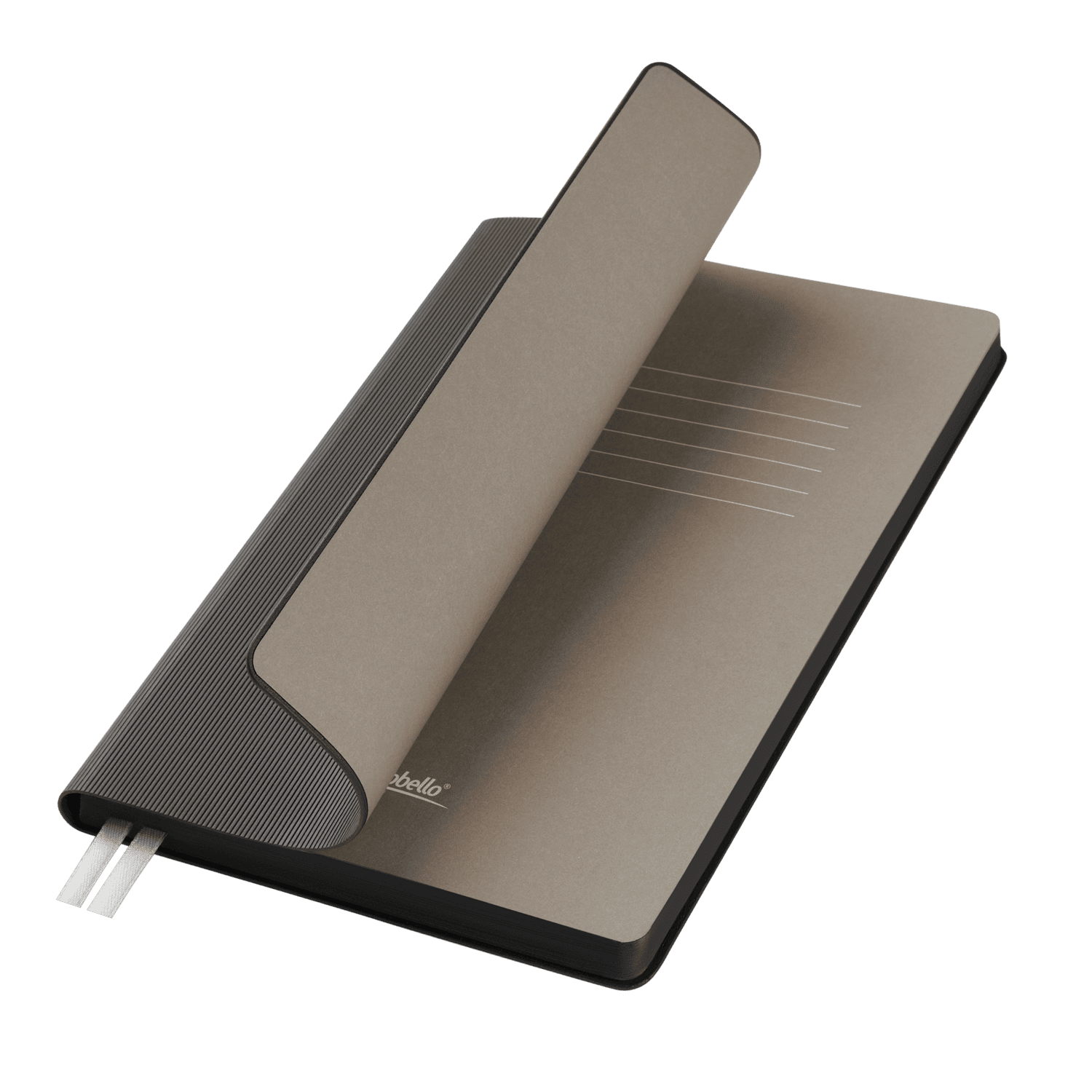 Ежедневник Rain недатированный, серый (без упаковки, без стикера)