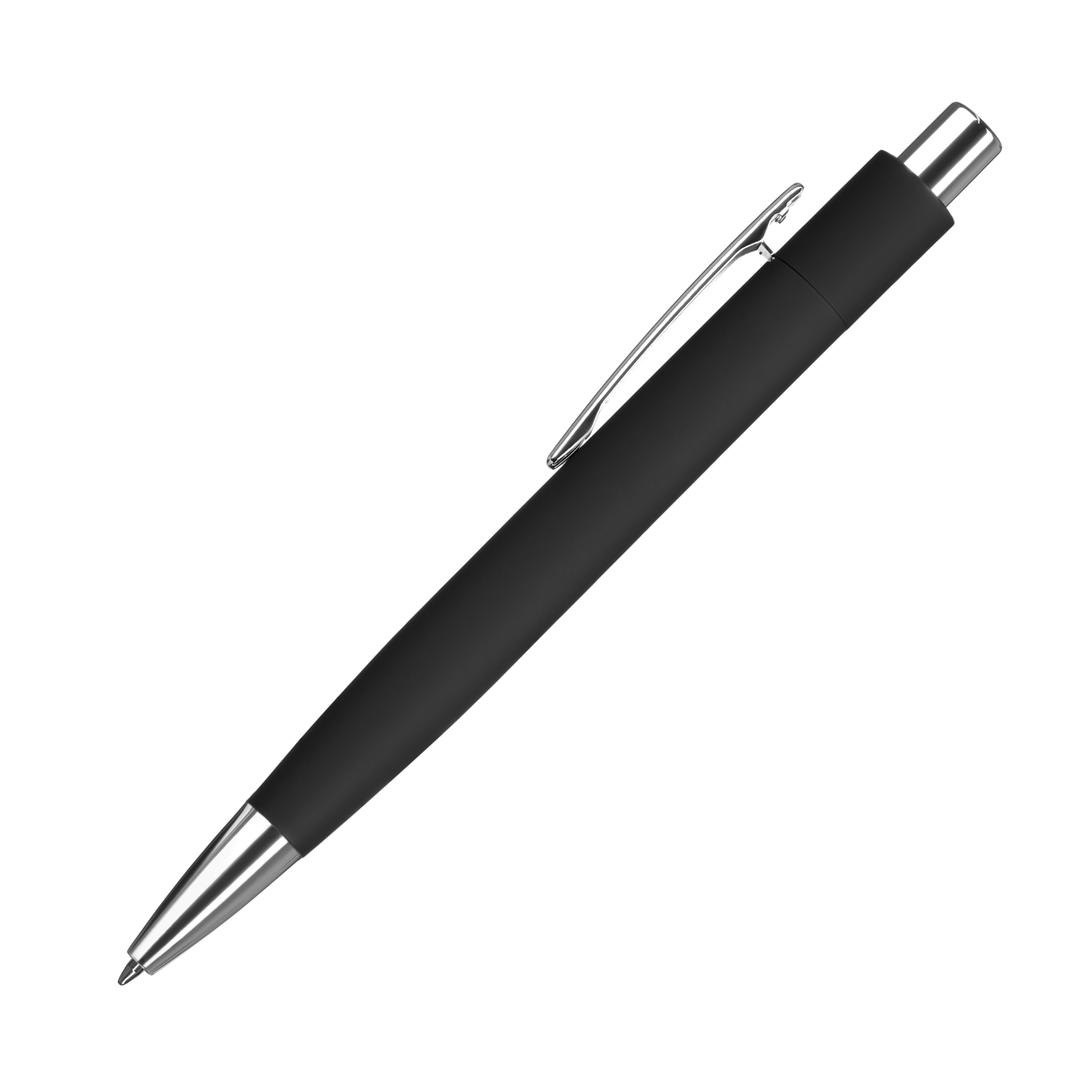 Шариковая ручка Smart с чипом передачи информации NFC, черная