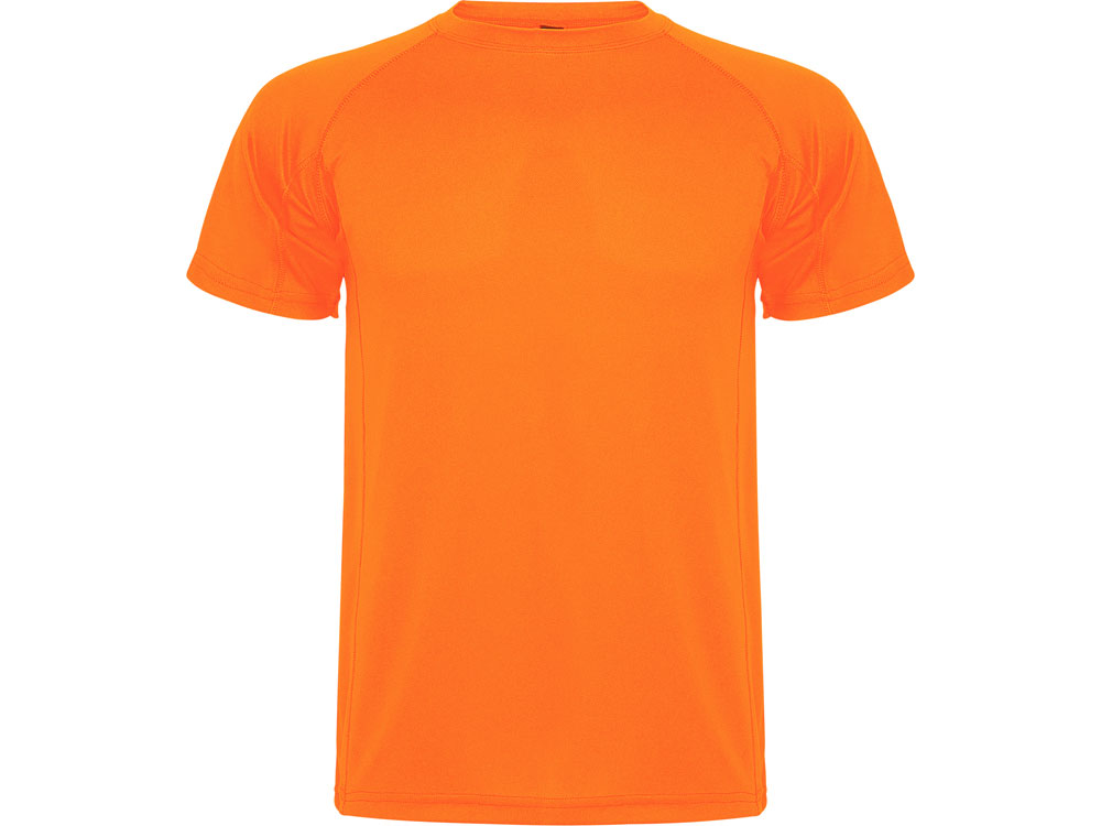 Спортивная футболка Montecarlo мужская, неоновый оранжевый
