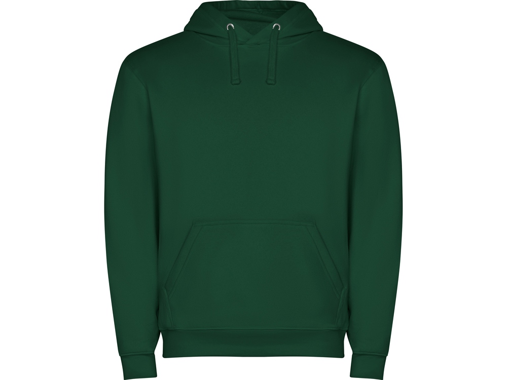 Толстовка с капюшоном Capucha мужская, бутылочный зеленый